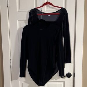 BUNDLE OF 2 Old Navy Black Bodysuits